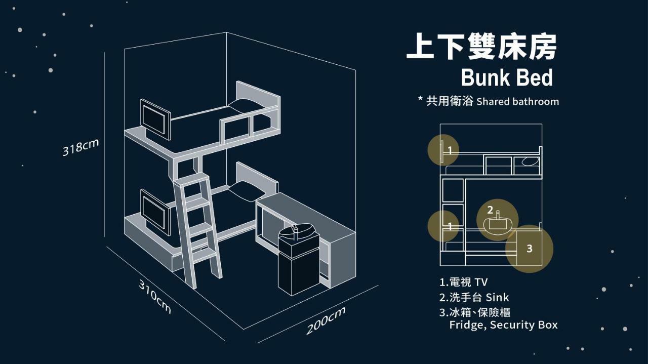 墾丁 スペース カプセルホステル エクステリア 写真